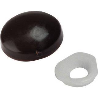 Forge 25PDT2 Kuppelformet dæksel, Sort Nr. 6-8, Pakke med 25 stk