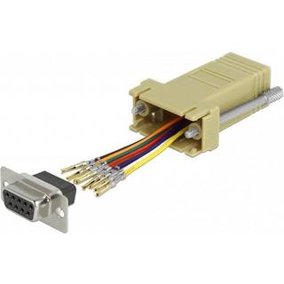 Seriel 9 Pin D-Sub hun fordeler adapter til RJ45