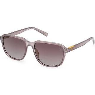 Timberland TB9311 Polarized 20H 56 Solbriller Mænd Grå - Transparent Grey - 56mm