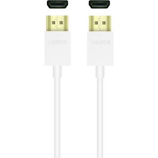 QNECT Premium High Speed HDMI m/Eth 4K UHD 18GB, 1m, Wht