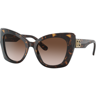 Dolce & Gabbana DG4405F Asian Fit 502/13 53 Solbriller Kvinder Tortoiseshell - Tortoise - 53mm