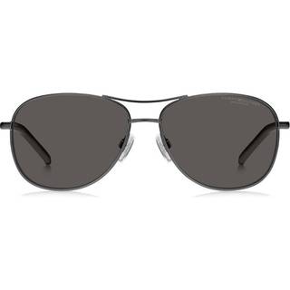 Tommy Hilfiger TH 2023/S R80/M9 59 Solbriller Mænd Silver - Matte Dark Ruthenium - 59mm