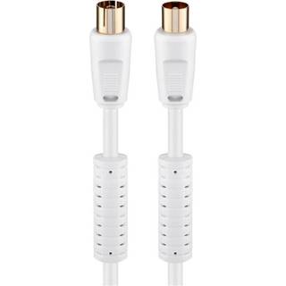 Pro Antenna cable with ferrite (80 dB) 2x shielded