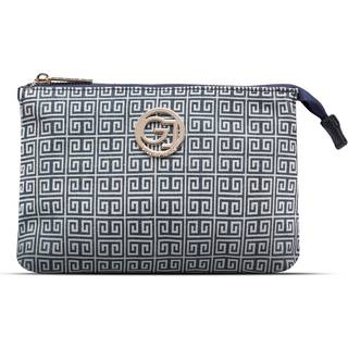 Gillian Jones Cosmetics Bag - Santorini Print 10027-13