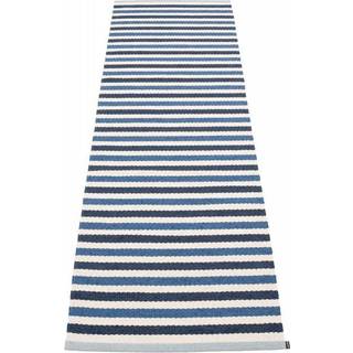 Pappelina, Teo tæppe 140x200 cm Denim/Dark Blue/Vanilla