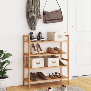 skoreoler 2 stk. 69x27x41 cm massivt træ valnød