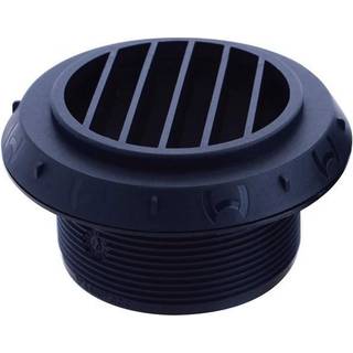 Udstødning Webasto, 60 mm, åbent 90°, plast, sort, passer til Webasto Air Top 2000STC