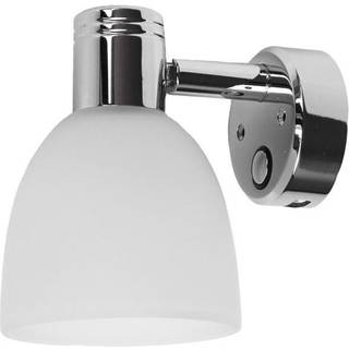Læselampe Casolux Martha, rustfrit stål, LED, 10 - 30 V, 1.5 W, med USB-udtag + dæmpningsfunktion