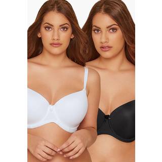 Yours Curve Moulded T-Shirt Bra 2 Pack85G