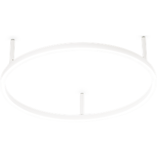 Ideal Lux LED-loftlampe Oracle Slim Ø 50 cm hvid 3.000 K