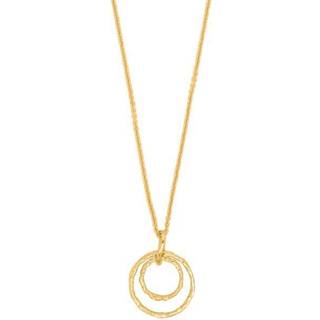 Nordahl Jewellery Happy52 halskæde i forgyldt sølv