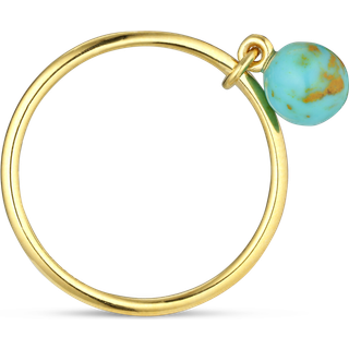 Jane Kønig Bermuda Ring 18 kt. Forgyldt Sølv BR001-SS22-G_54 - Dame - 925 Sterling Silver