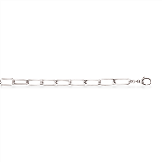 Scrouples armbånd links i sølv
