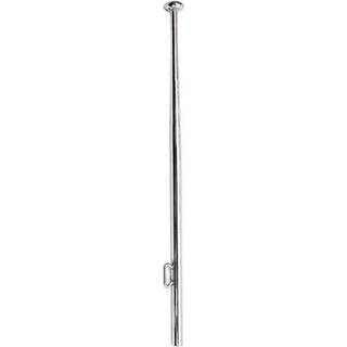 Flagstang båd, rustfrit stål, 120 cm, Ø25 mm