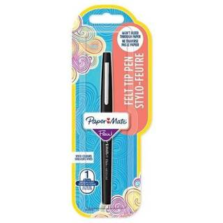 Paper Mate Flair Felt Tip Pens | Medium spids (0,7 mm) | Sort | 1 styk