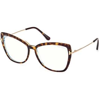TOM FORD Kvinde FT5882-B 5 Optiske stel Acetat Sort Sommerfugl Normal