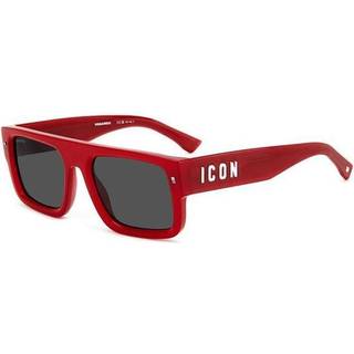 Dsquared2 ICON 0008/S C9A/IR 54 Solbriller Mænd Rød - Red - 54mm