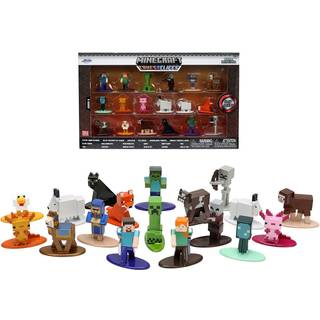 Minecraft Caves & Cliffs Multipack die-cast Nano figursæt - 18 figurer i metal