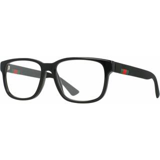 Gucci Mand GG0011O 007 Optiske stel Plast Grå Firkantet