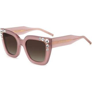 Carolina Herrera HER 0130/S FWM/HA 52 Solbriller Kvinder Lyserød - Pattern Frosted Nude Pink - 52mm
