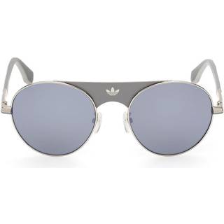 Adidas Unisex OR0092 16C Solbriller Metal Palladium Grå Rund Normal Spejl