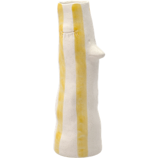 Whimsy Vase fra Villa Collection - Gul farve - Stentøj