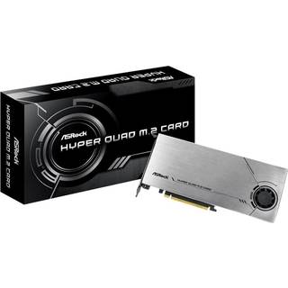 Asrock Hyper Quad M.2 interface cards/adapter Internal
