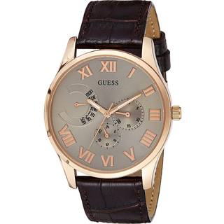 Guess W0608G1 Jet Sølvfarvet/Læder Ø42 mm
