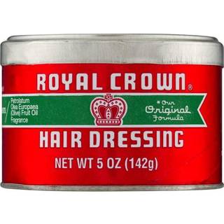 Royal Crown Hair Dressing 5 oz. Jar (3-pack) med gratis neglefil