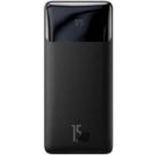 Baseus Bipow 20000mAh 15W - Black Powerbank - Sort - 20000 mAh