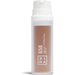 3INA The 3 in 1 Foundation SPF 15 Flydende foundation - Lysebrun