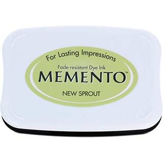 Tsukineko Memento Dye Ink Pad-New Sprout One St?rrelse