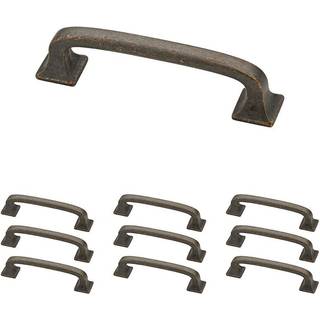 Franklin Brass Lombard (10-Pack) Kabineth?ndtag 3 """" Varm kastanjeskab tr?kker h?ndtag til skabe og skuffer Kabinet Hardware-kommode h?ndtag skuf