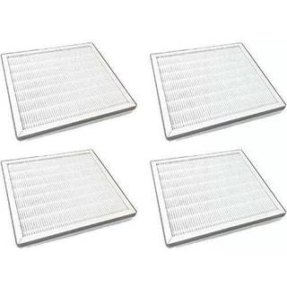 Nispira peairplg høj effektivitet 3-i-1 sand HEPA-udskiftning carbon kompatibel med ren berigelse purzone luft renser 4 pakker