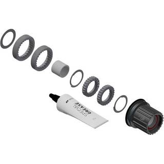 DT Swiss Ratchet LN opgraderingskit Hybrid Shimano Micro Spline MTB (Steel) body