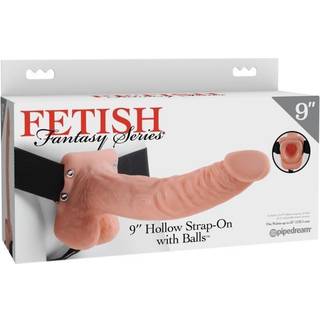 Fetish Strap-on 9 - naturfarvet påspændingsdildo