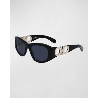 Salvatore Ferragamo SF 1082S 001 53 Solbriller Kvinder Black - Black - 53mm