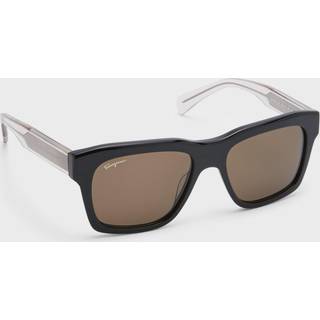Salvatore Ferragamo SF 1087S 001 56 Solbriller Mænd Black - Black - 56mm