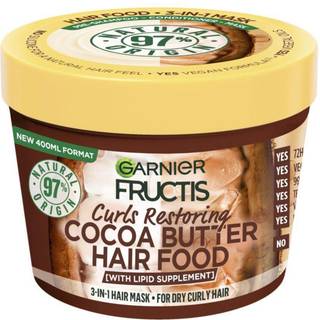 Garnier Fructis Hair Food Cocoa Butter Mask - 400 ml.