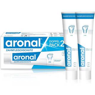Aronal Tandpasta, der beskytter tandkødet, dobbeltpakke 459.67 DKK/1 L