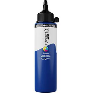 System 3 Fluid Acrylic - 250ml. Ultramarine