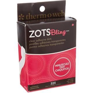 Thermoweb Zots klare kl?bende prikker bling lille 1/8 """" 325/pkg