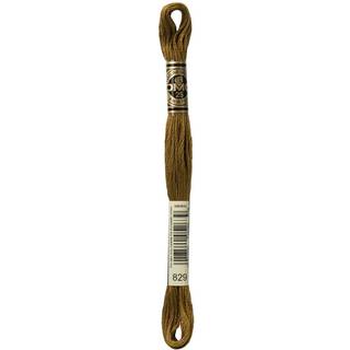 DMC Mouliné Spécial 25 Broderigarn - Farve 829