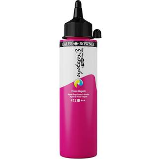 System 3 Fluid Acrylic - 250ml. Process Magenta
