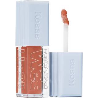 Kosas - Wet Lip Oil – Fyldgivende Lipgloss Beriget Med Peptider - Bare - For Women - Brun