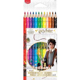 Harry Potter Farveblyanter, æske m. 12 ass.
