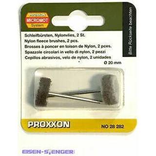 Proxxon slibebørster af nylonskind, 2 stk. - 28282