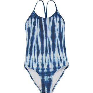 Molo Nanna Badedragt Tie Dye Vertical 158 cm  Blå  158 cm  kvinde