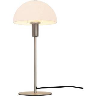 Nordlux Ellen 20 Bordlampe i børstet stål/hvid