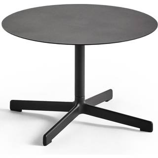 HAY - Neu Low Table Ø60 x H40 / Anthracite - Udendørs sofaborde - Stefan Diez - Sort - Metal